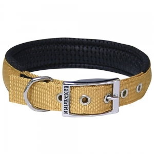 Prestige SOFT PADDED COLLAR 1" x 20" Gold (51cm) - Click for more info
